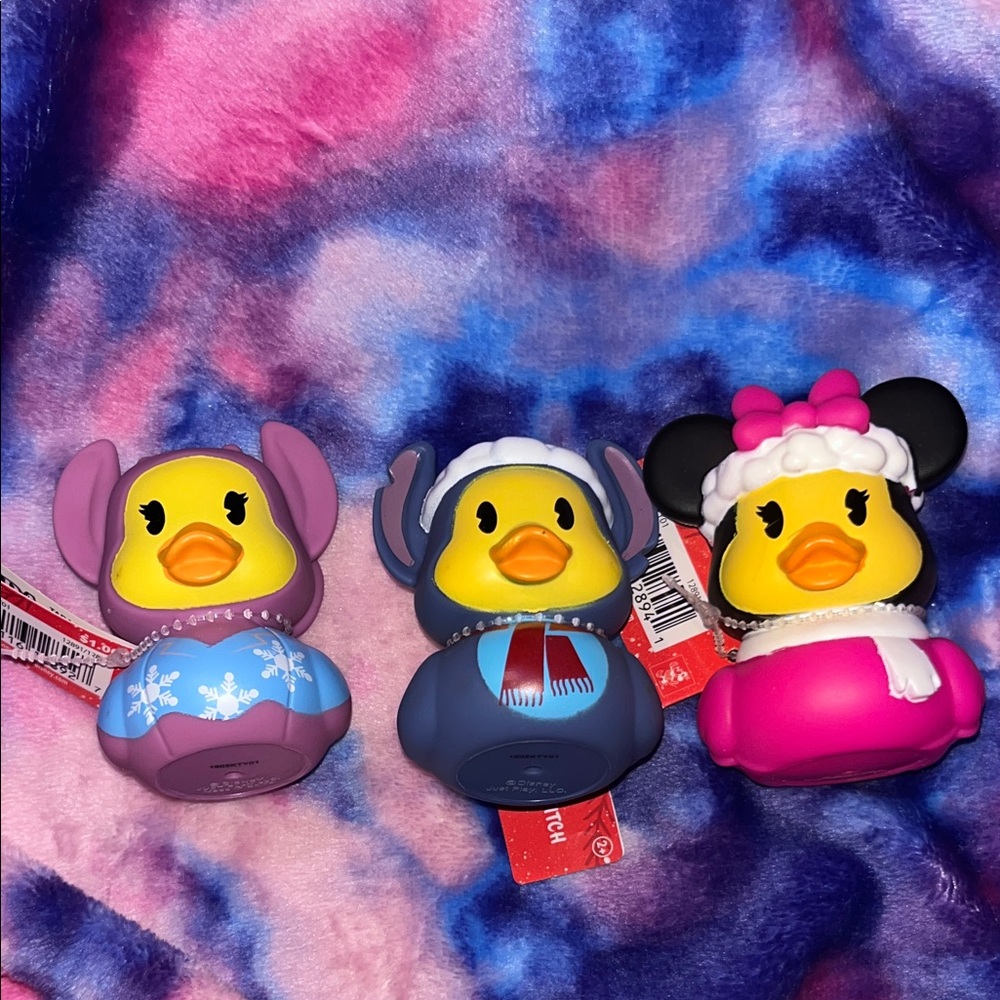 Disney Christmas Rubber Ducks